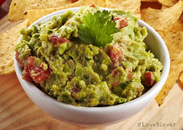 Biover Superfood guacamole au poudre d'herbe de blé