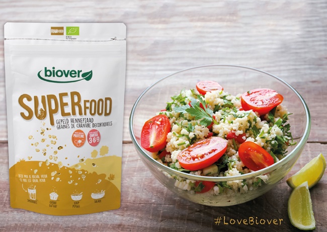 Biover Superfood Taboulé aux graines de chanvre Superfood